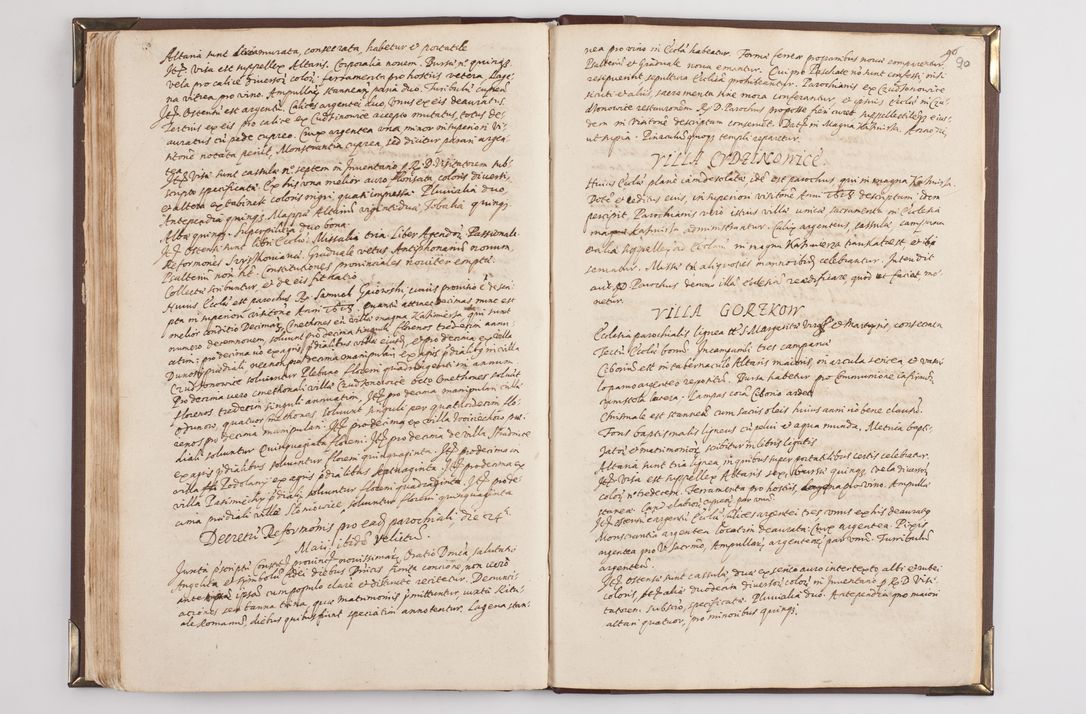 Zdjęcie nr 98 dla obiektu archiwalnego: Acta visitationis exterioris decanatuum: Wielicensis, Proszoviensis, Lipnicensis et Skalensis per R. D. Joannem Foxium, archidiaconum Cracoviensem ex commissione R. D. Andreae Lipski, episcopi Cracoviensis in a. D. 1628 - 1629 factae.