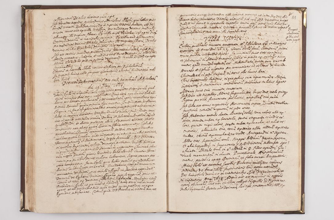 Zdjęcie nr 89 dla obiektu archiwalnego: Acta visitationis exterioris decanatuum: Wielicensis, Proszoviensis, Lipnicensis et Skalensis per R. D. Joannem Foxium, archidiaconum Cracoviensem ex commissione R. D. Andreae Lipski, episcopi Cracoviensis in a. D. 1628 - 1629 factae.