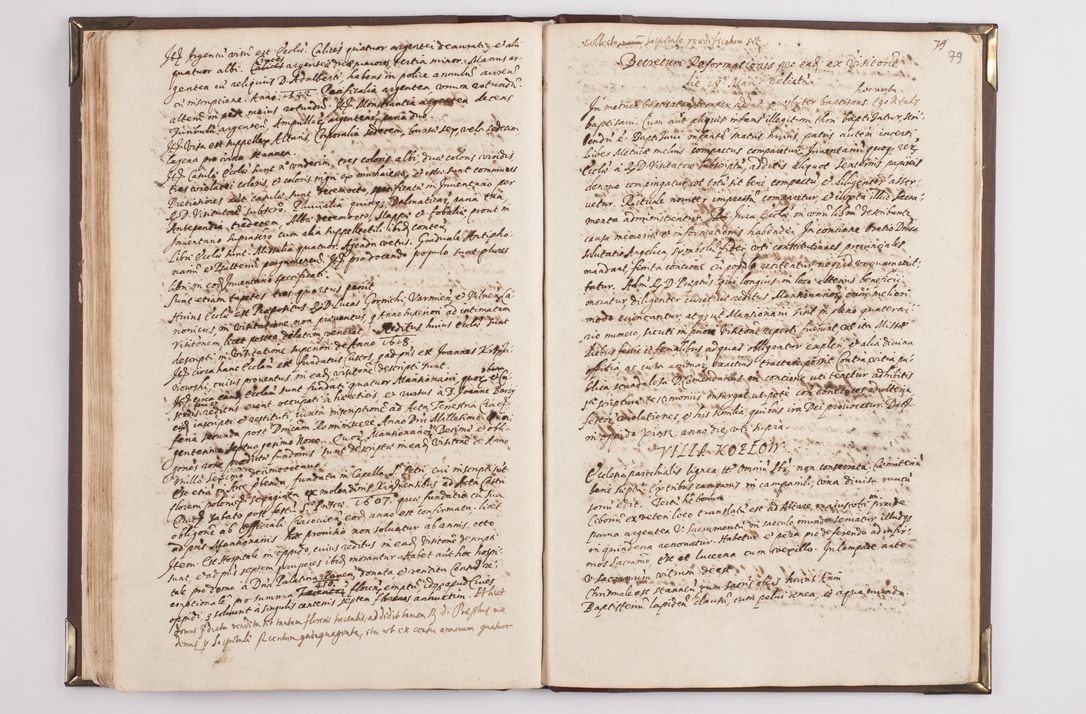 Zdjęcie nr 87 dla obiektu archiwalnego: Acta visitationis exterioris decanatuum: Wielicensis, Proszoviensis, Lipnicensis et Skalensis per R. D. Joannem Foxium, archidiaconum Cracoviensem ex commissione R. D. Andreae Lipski, episcopi Cracoviensis in a. D. 1628 - 1629 factae.