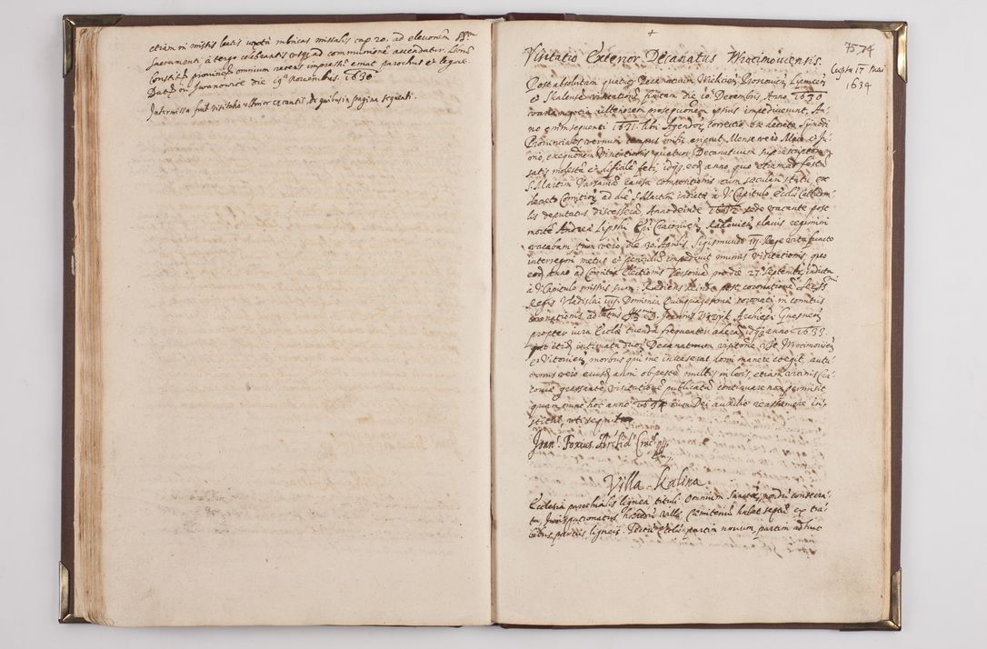 Zdjęcie nr 83 dla obiektu archiwalnego: Acta visitationis exterioris decanatuum: Wielicensis, Proszoviensis, Lipnicensis et Skalensis per R. D. Joannem Foxium, archidiaconum Cracoviensem ex commissione R. D. Andreae Lipski, episcopi Cracoviensis in a. D. 1628 - 1629 factae.