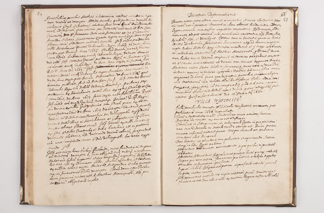 Zdjęcie nr 75 dla obiektu archiwalnego: Acta visitationis exterioris decanatuum: Wielicensis, Proszoviensis, Lipnicensis et Skalensis per R. D. Joannem Foxium, archidiaconum Cracoviensem ex commissione R. D. Andreae Lipski, episcopi Cracoviensis in a. D. 1628 - 1629 factae.