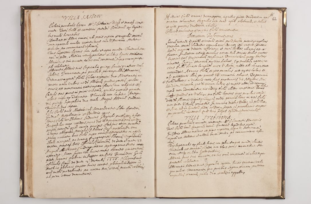 Zdjęcie nr 70 dla obiektu archiwalnego: Acta visitationis exterioris decanatuum: Wielicensis, Proszoviensis, Lipnicensis et Skalensis per R. D. Joannem Foxium, archidiaconum Cracoviensem ex commissione R. D. Andreae Lipski, episcopi Cracoviensis in a. D. 1628 - 1629 factae.