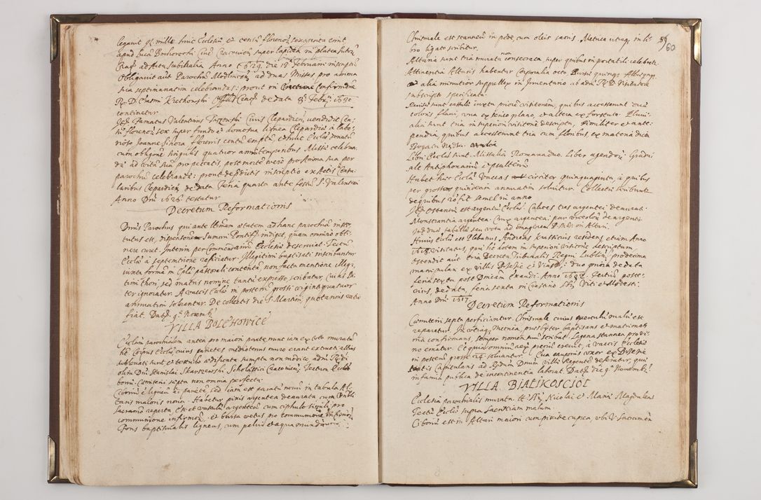 Zdjęcie nr 68 dla obiektu archiwalnego: Acta visitationis exterioris decanatuum: Wielicensis, Proszoviensis, Lipnicensis et Skalensis per R. D. Joannem Foxium, archidiaconum Cracoviensem ex commissione R. D. Andreae Lipski, episcopi Cracoviensis in a. D. 1628 - 1629 factae.