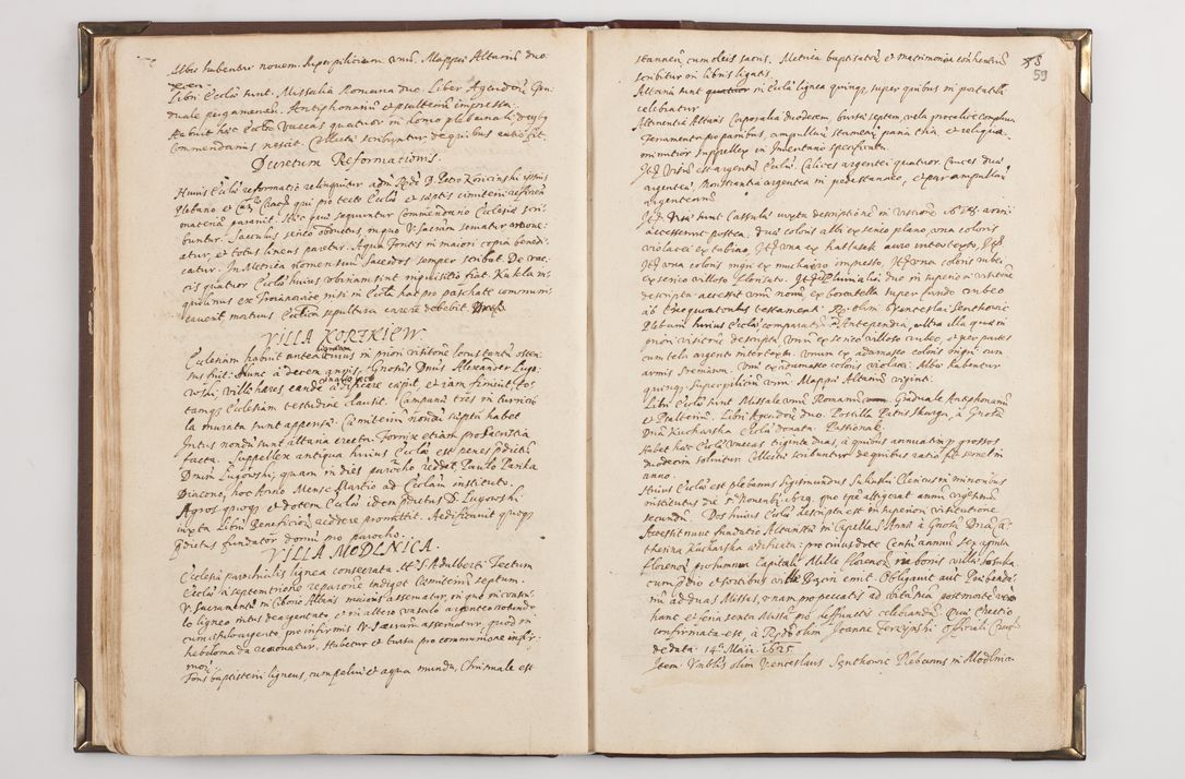 Zdjęcie nr 67 dla obiektu archiwalnego: Acta visitationis exterioris decanatuum: Wielicensis, Proszoviensis, Lipnicensis et Skalensis per R. D. Joannem Foxium, archidiaconum Cracoviensem ex commissione R. D. Andreae Lipski, episcopi Cracoviensis in a. D. 1628 - 1629 factae.