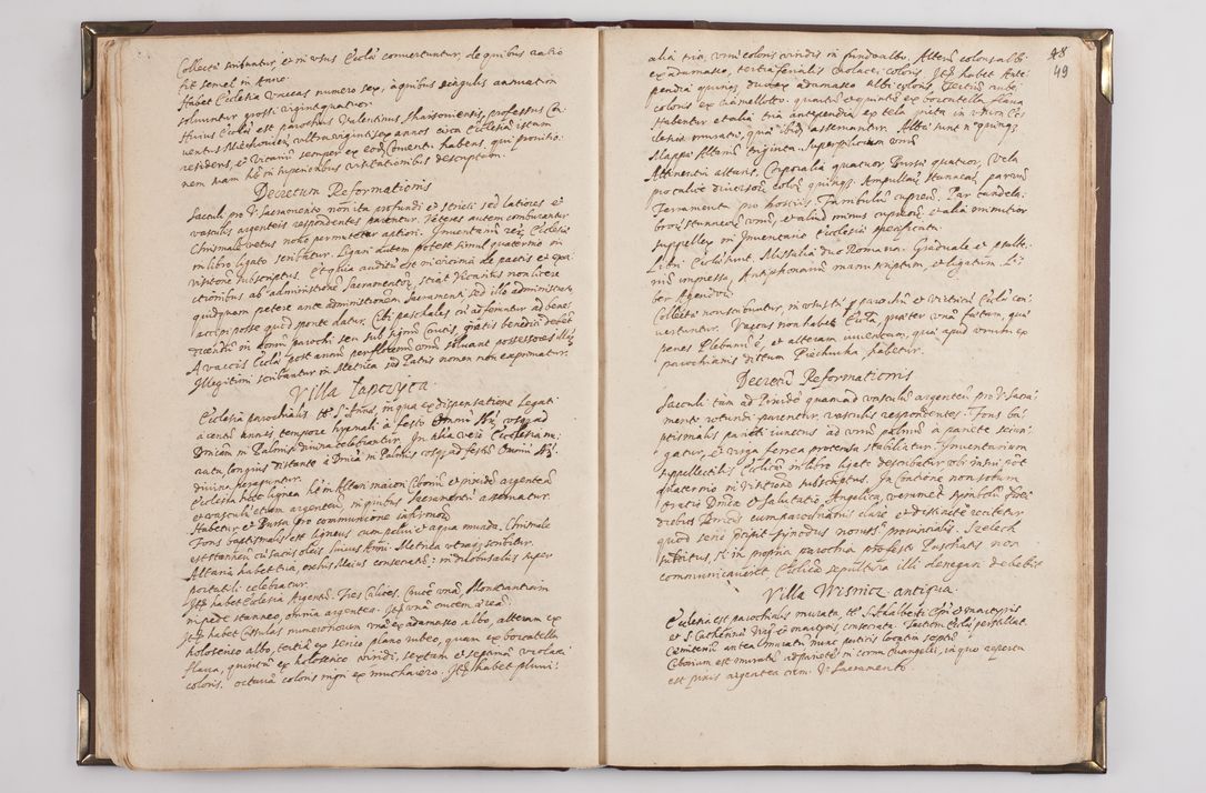 Zdjęcie nr 57 dla obiektu archiwalnego: Acta visitationis exterioris decanatuum: Wielicensis, Proszoviensis, Lipnicensis et Skalensis per R. D. Joannem Foxium, archidiaconum Cracoviensem ex commissione R. D. Andreae Lipski, episcopi Cracoviensis in a. D. 1628 - 1629 factae.