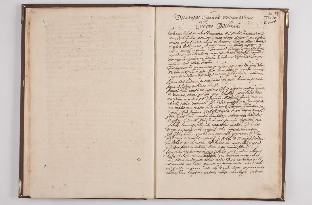 Zdjęcie nr 38 dla obiektu archiwalnego: Acta visitationis exterioris decanatuum: Wielicensis, Proszoviensis, Lipnicensis et Skalensis per R. D. Joannem Foxium, archidiaconum Cracoviensem ex commissione R. D. Andreae Lipski, episcopi Cracoviensis in a. D. 1628 - 1629 factae.