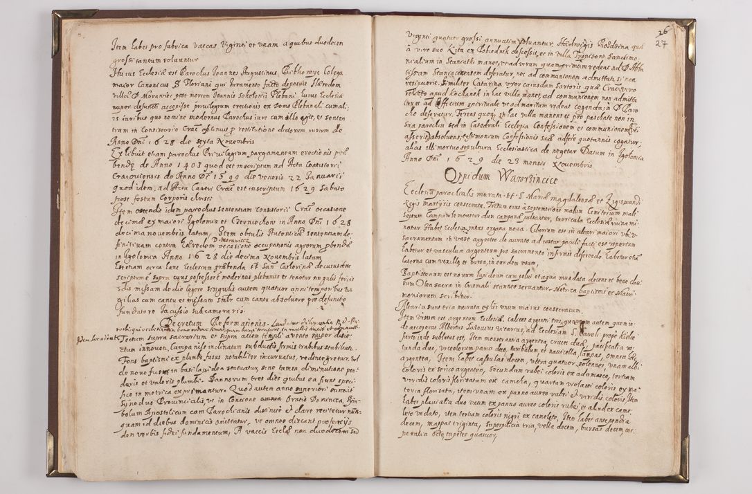 Zdjęcie nr 35 dla obiektu archiwalnego: Acta visitationis exterioris decanatuum: Wielicensis, Proszoviensis, Lipnicensis et Skalensis per R. D. Joannem Foxium, archidiaconum Cracoviensem ex commissione R. D. Andreae Lipski, episcopi Cracoviensis in a. D. 1628 - 1629 factae.