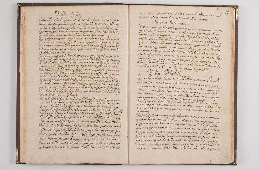 Zdjęcie nr 33 dla obiektu archiwalnego: Acta visitationis exterioris decanatuum: Wielicensis, Proszoviensis, Lipnicensis et Skalensis per R. D. Joannem Foxium, archidiaconum Cracoviensem ex commissione R. D. Andreae Lipski, episcopi Cracoviensis in a. D. 1628 - 1629 factae.