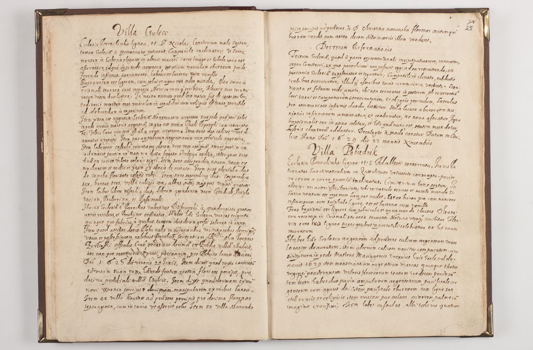 Zdjęcie nr 32 dla obiektu archiwalnego: Acta visitationis exterioris decanatuum: Wielicensis, Proszoviensis, Lipnicensis et Skalensis per R. D. Joannem Foxium, archidiaconum Cracoviensem ex commissione R. D. Andreae Lipski, episcopi Cracoviensis in a. D. 1628 - 1629 factae.