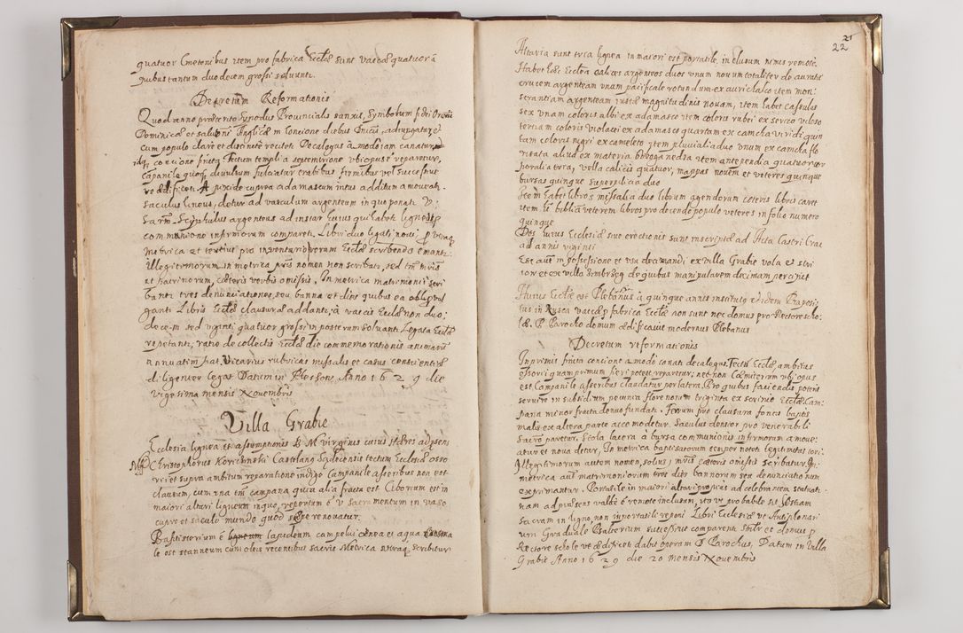 Zdjęcie nr 29 dla obiektu archiwalnego: Acta visitationis exterioris decanatuum: Wielicensis, Proszoviensis, Lipnicensis et Skalensis per R. D. Joannem Foxium, archidiaconum Cracoviensem ex commissione R. D. Andreae Lipski, episcopi Cracoviensis in a. D. 1628 - 1629 factae.