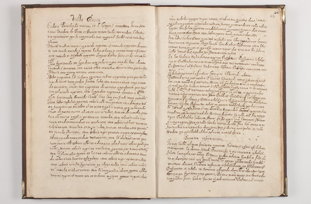 Zdjęcie nr 30 dla obiektu archiwalnego: Acta visitationis exterioris decanatuum: Wielicensis, Proszoviensis, Lipnicensis et Skalensis per R. D. Joannem Foxium, archidiaconum Cracoviensem ex commissione R. D. Andreae Lipski, episcopi Cracoviensis in a. D. 1628 - 1629 factae.