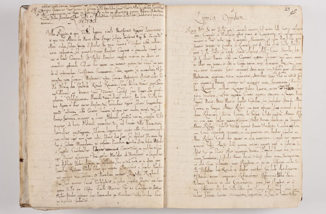 Zdjęcie nr 20 dla obiektu archiwalnego: Acta visitationis per me Alexandrum Mathiam Rudzki Commissarium ad hoc nunus in dusbus decanatibus Lipnicensis et Voynicensis 