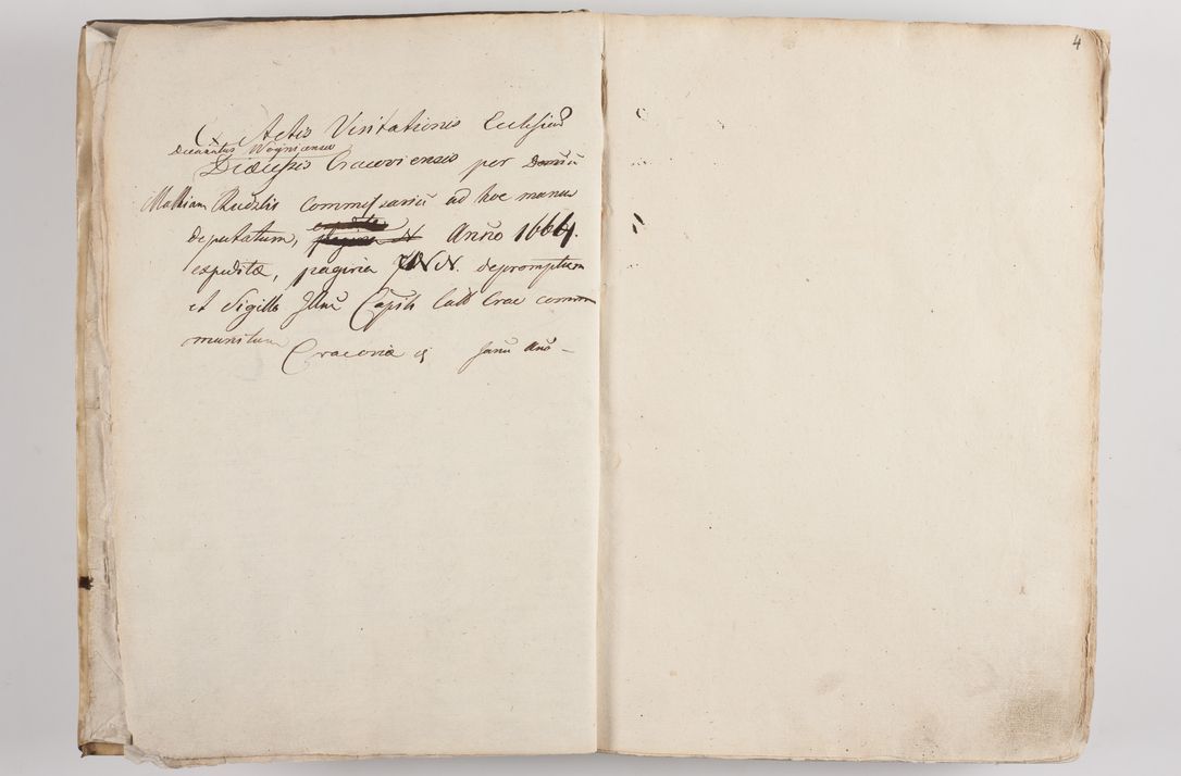 Zdjęcie nr 10 dla obiektu archiwalnego: Acta visitationis per me Alexandrum Mathiam Rudzki Commissarium ad hoc nunus in dusbus decanatibus Lipnicensis et Voynicensis 