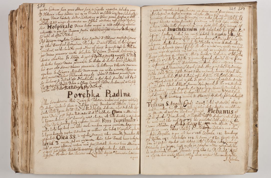 Zdjęcie nr 336 dla obiektu archiwalnego: Acta visitationis per me Alexandrum Mathiam Rudzki Commissarium ad hoc nunus in dusbus decanatibus Lipnicensis et Voynicensis 