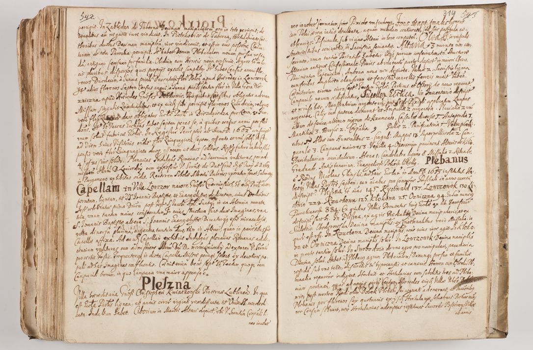 Zdjęcie nr 329 dla obiektu archiwalnego: Acta visitationis per me Alexandrum Mathiam Rudzki Commissarium ad hoc nunus in dusbus decanatibus Lipnicensis et Voynicensis 