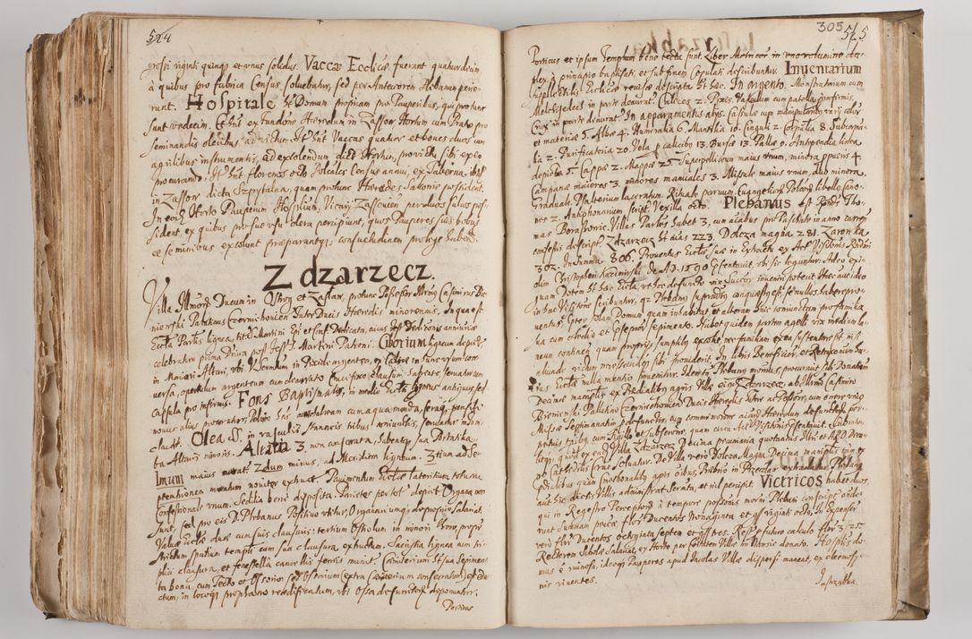 Zdjęcie nr 319 dla obiektu archiwalnego: Acta visitationis per me Alexandrum Mathiam Rudzki Commissarium ad hoc nunus in dusbus decanatibus Lipnicensis et Voynicensis 