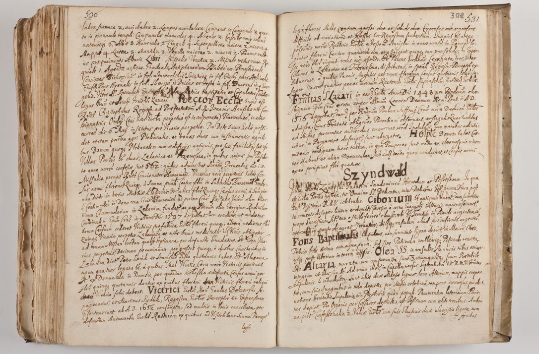 Zdjęcie nr 323 dla obiektu archiwalnego: Acta visitationis per me Alexandrum Mathiam Rudzki Commissarium ad hoc nunus in dusbus decanatibus Lipnicensis et Voynicensis 