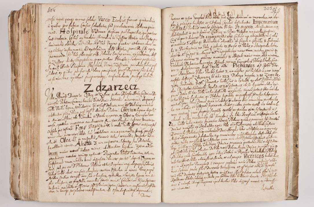 Zdjęcie nr 320 dla obiektu archiwalnego: Acta visitationis per me Alexandrum Mathiam Rudzki Commissarium ad hoc nunus in dusbus decanatibus Lipnicensis et Voynicensis 