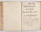 Zdjęcie nr 316 dla obiektu archiwalnego: Acta visitationis per me Alexandrum Mathiam Rudzki Commissarium ad hoc nunus in dusbus decanatibus Lipnicensis et Voynicensis 