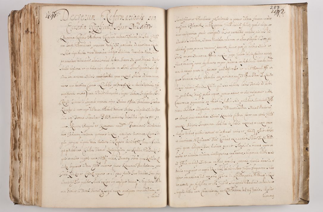 Zdjęcie nr 301 dla obiektu archiwalnego: Acta visitationis per me Alexandrum Mathiam Rudzki Commissarium ad hoc nunus in dusbus decanatibus Lipnicensis et Voynicensis 