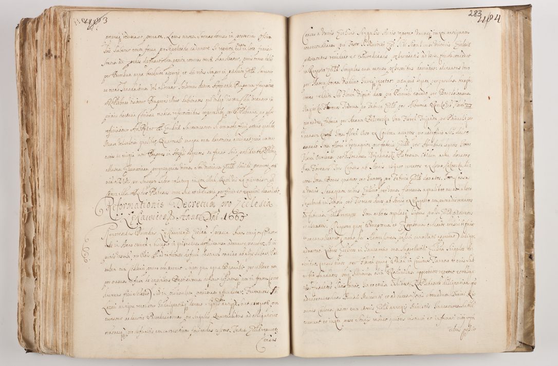 Zdjęcie nr 297 dla obiektu archiwalnego: Acta visitationis per me Alexandrum Mathiam Rudzki Commissarium ad hoc nunus in dusbus decanatibus Lipnicensis et Voynicensis 