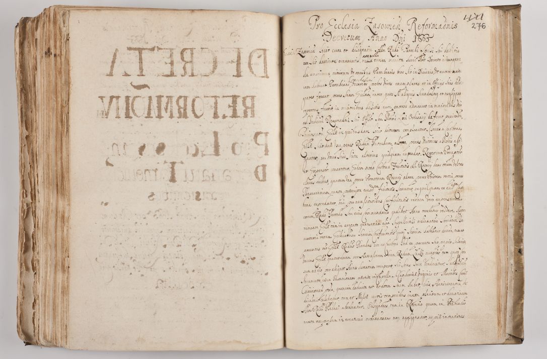 Zdjęcie nr 290 dla obiektu archiwalnego: Acta visitationis per me Alexandrum Mathiam Rudzki Commissarium ad hoc nunus in dusbus decanatibus Lipnicensis et Voynicensis 