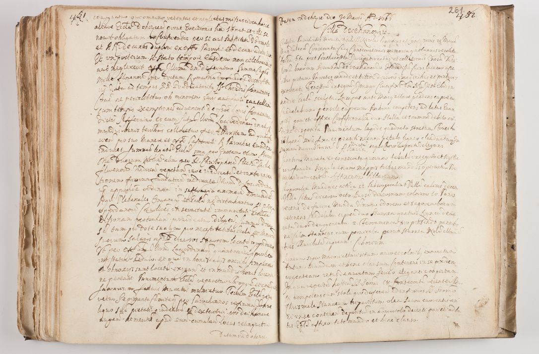 Zdjęcie nr 275 dla obiektu archiwalnego: Acta visitationis per me Alexandrum Mathiam Rudzki Commissarium ad hoc nunus in dusbus decanatibus Lipnicensis et Voynicensis 