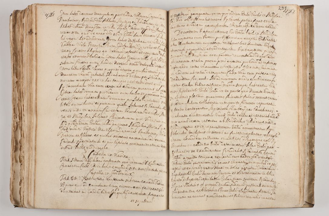 Zdjęcie nr 265 dla obiektu archiwalnego: Acta visitationis per me Alexandrum Mathiam Rudzki Commissarium ad hoc nunus in dusbus decanatibus Lipnicensis et Voynicensis 