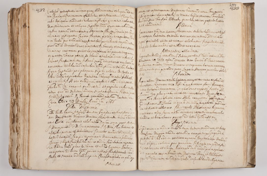 Zdjęcie nr 268 dla obiektu archiwalnego: Acta visitationis per me Alexandrum Mathiam Rudzki Commissarium ad hoc nunus in dusbus decanatibus Lipnicensis et Voynicensis 