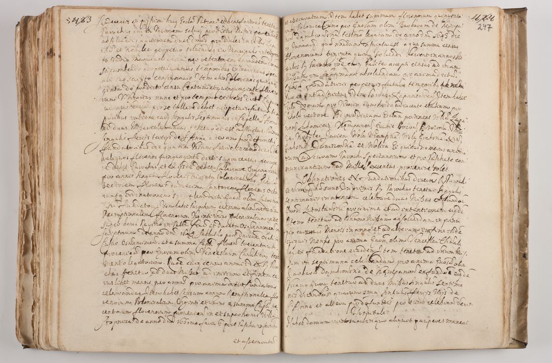 Zdjęcie nr 261 dla obiektu archiwalnego: Acta visitationis per me Alexandrum Mathiam Rudzki Commissarium ad hoc nunus in dusbus decanatibus Lipnicensis et Voynicensis 