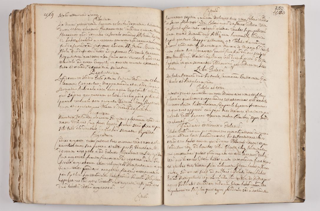 Zdjęcie nr 264 dla obiektu archiwalnego: Acta visitationis per me Alexandrum Mathiam Rudzki Commissarium ad hoc nunus in dusbus decanatibus Lipnicensis et Voynicensis 