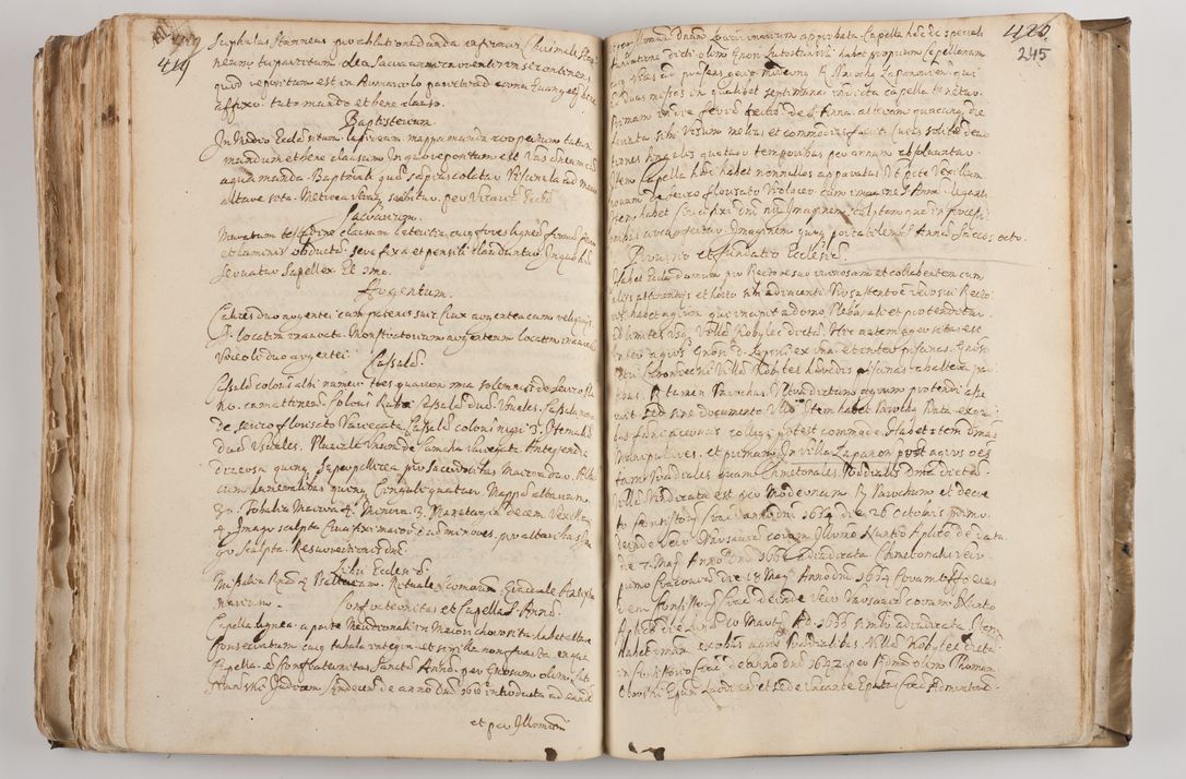 Zdjęcie nr 259 dla obiektu archiwalnego: Acta visitationis per me Alexandrum Mathiam Rudzki Commissarium ad hoc nunus in dusbus decanatibus Lipnicensis et Voynicensis 
