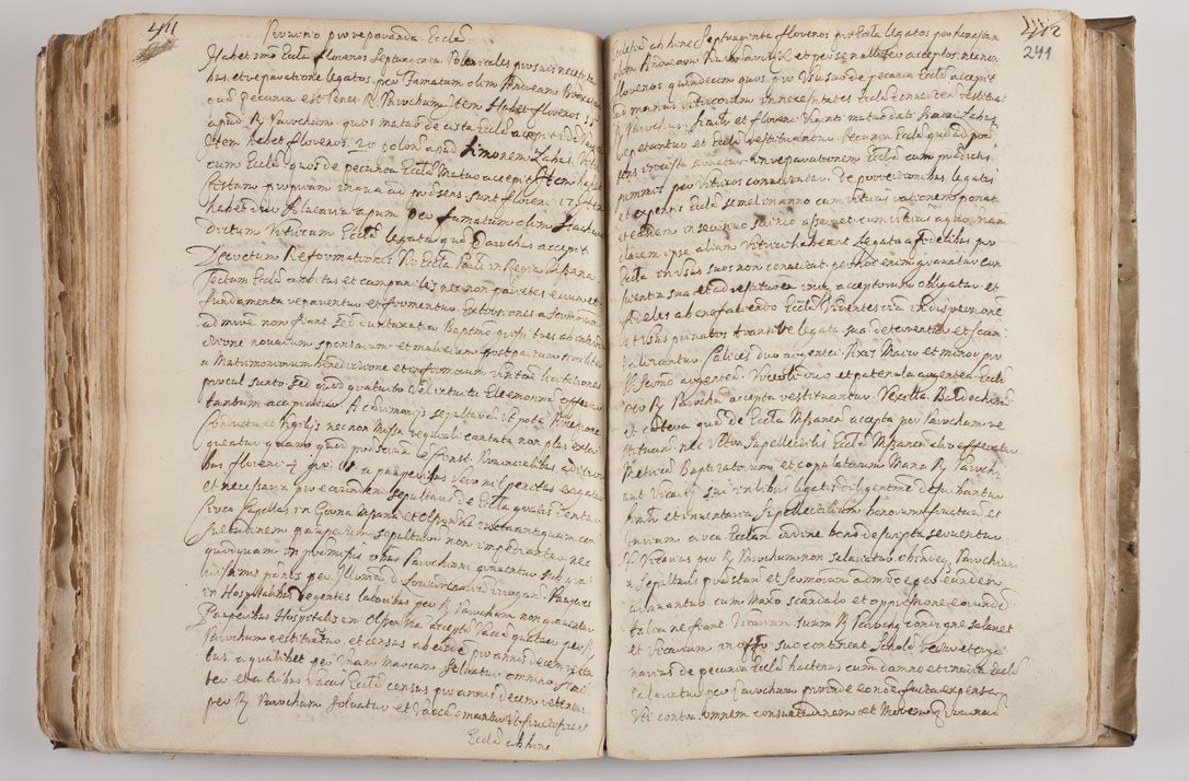 Zdjęcie nr 255 dla obiektu archiwalnego: Acta visitationis per me Alexandrum Mathiam Rudzki Commissarium ad hoc nunus in dusbus decanatibus Lipnicensis et Voynicensis 