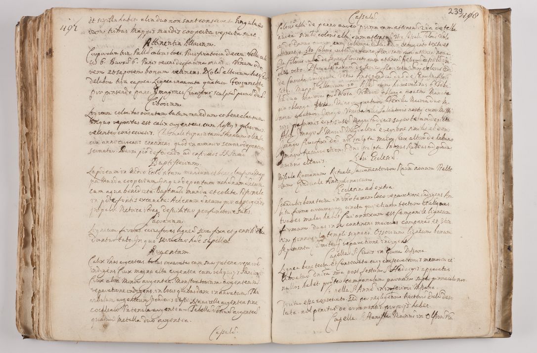 Zdjęcie nr 253 dla obiektu archiwalnego: Acta visitationis per me Alexandrum Mathiam Rudzki Commissarium ad hoc nunus in dusbus decanatibus Lipnicensis et Voynicensis 