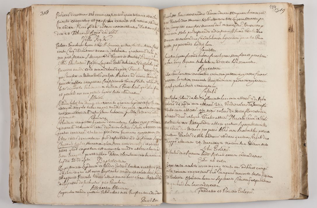 Zdjęcie nr 207 dla obiektu archiwalnego: Acta visitationis per me Alexandrum Mathiam Rudzki Commissarium ad hoc nunus in dusbus decanatibus Lipnicensis et Voynicensis 