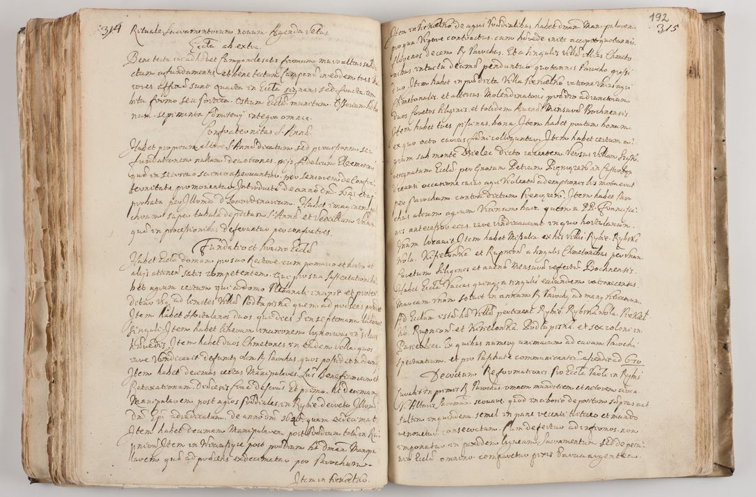 Zdjęcie nr 205 dla obiektu archiwalnego: Acta visitationis per me Alexandrum Mathiam Rudzki Commissarium ad hoc nunus in dusbus decanatibus Lipnicensis et Voynicensis 