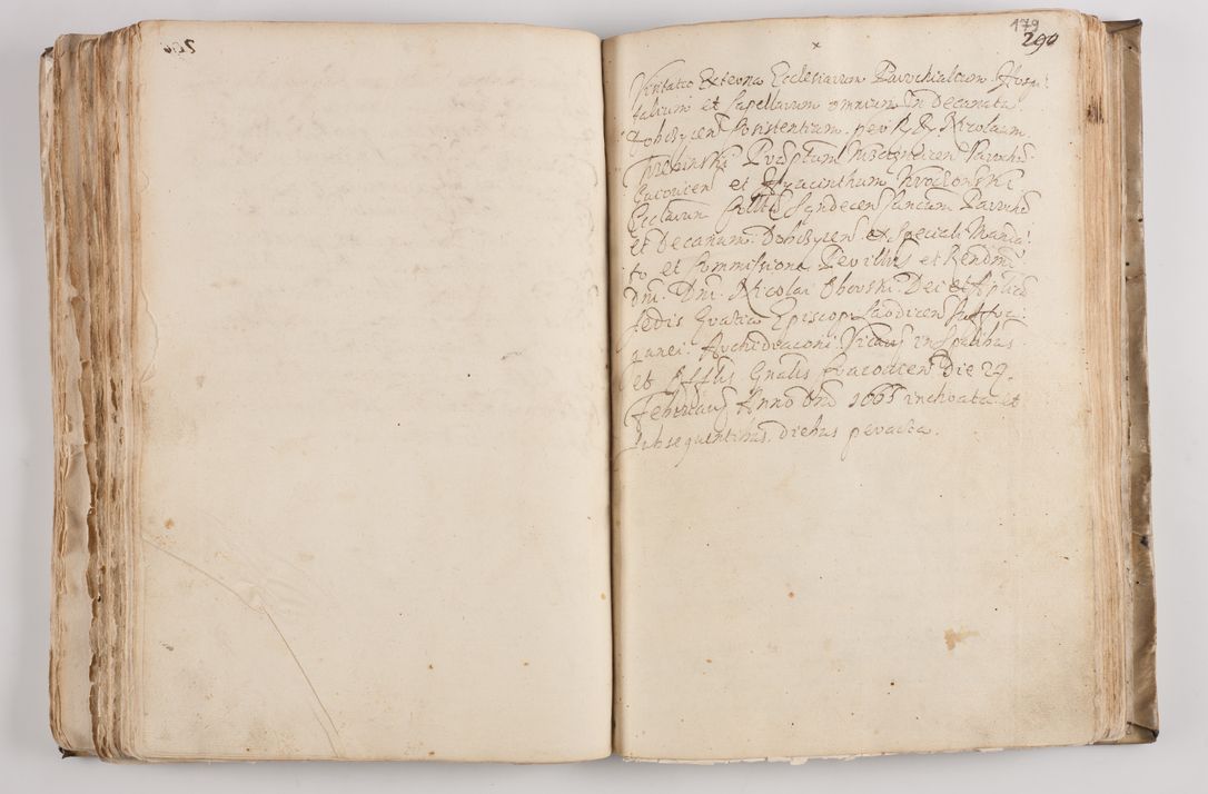 Zdjęcie nr 190 dla obiektu archiwalnego: Acta visitationis per me Alexandrum Mathiam Rudzki Commissarium ad hoc nunus in dusbus decanatibus Lipnicensis et Voynicensis 