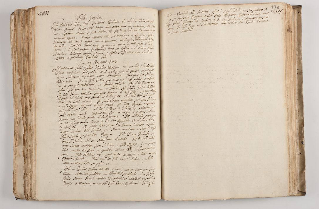 Zdjęcie nr 184 dla obiektu archiwalnego: Acta visitationis per me Alexandrum Mathiam Rudzki Commissarium ad hoc nunus in dusbus decanatibus Lipnicensis et Voynicensis 