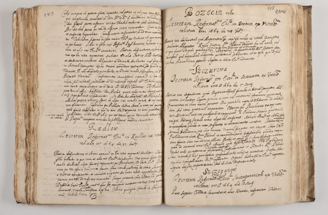 Zdjęcie nr 159 dla obiektu archiwalnego: Acta visitationis per me Alexandrum Mathiam Rudzki Commissarium ad hoc nunus in dusbus decanatibus Lipnicensis et Voynicensis 