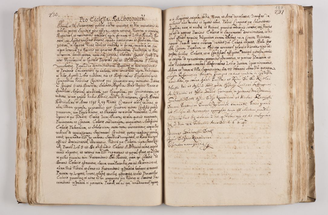 Zdjęcie nr 150 dla obiektu archiwalnego: Acta visitationis per me Alexandrum Mathiam Rudzki Commissarium ad hoc nunus in dusbus decanatibus Lipnicensis et Voynicensis 