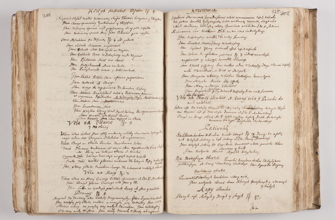 Zdjęcie nr 134 dla obiektu archiwalnego: Acta visitationis per me Alexandrum Mathiam Rudzki Commissarium ad hoc nunus in dusbus decanatibus Lipnicensis et Voynicensis 