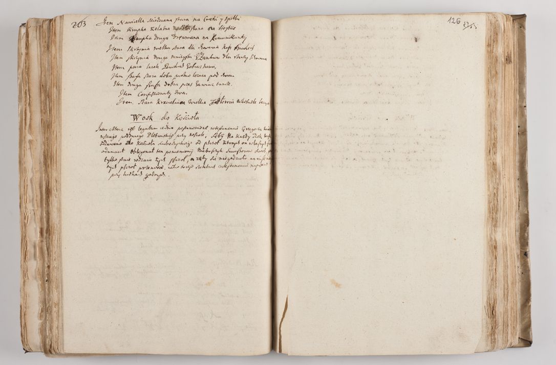 Zdjęcie nr 135 dla obiektu archiwalnego: Acta visitationis per me Alexandrum Mathiam Rudzki Commissarium ad hoc nunus in dusbus decanatibus Lipnicensis et Voynicensis 