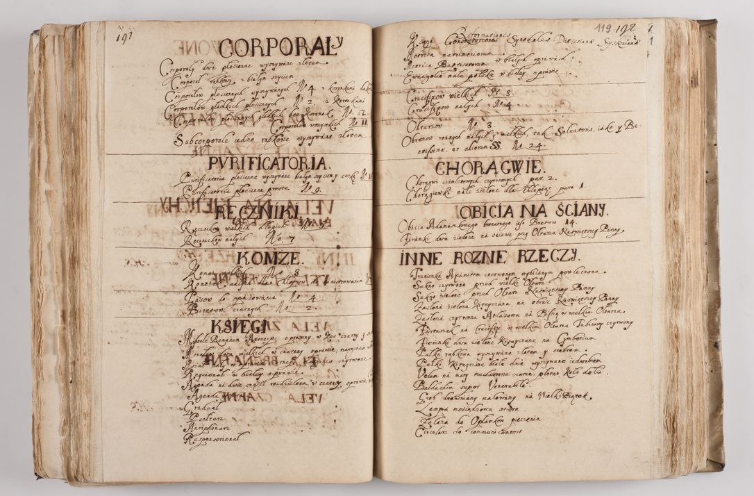 Zdjęcie nr 128 dla obiektu archiwalnego: Acta visitationis per me Alexandrum Mathiam Rudzki Commissarium ad hoc nunus in dusbus decanatibus Lipnicensis et Voynicensis 