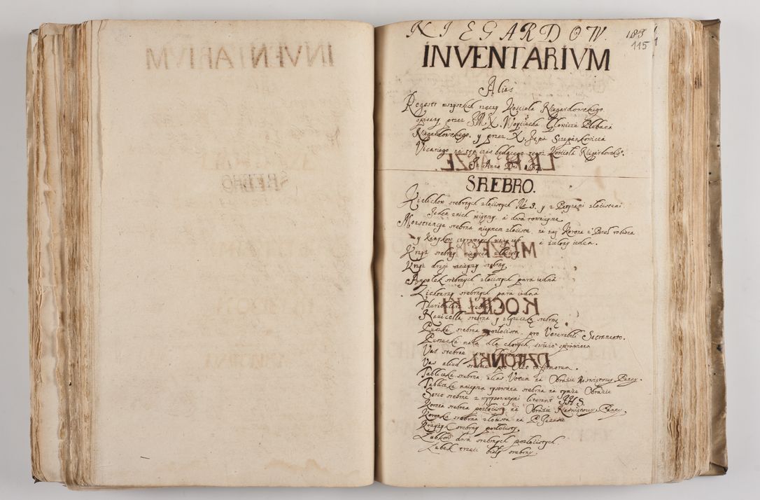 Zdjęcie nr 124 dla obiektu archiwalnego: Acta visitationis per me Alexandrum Mathiam Rudzki Commissarium ad hoc nunus in dusbus decanatibus Lipnicensis et Voynicensis 