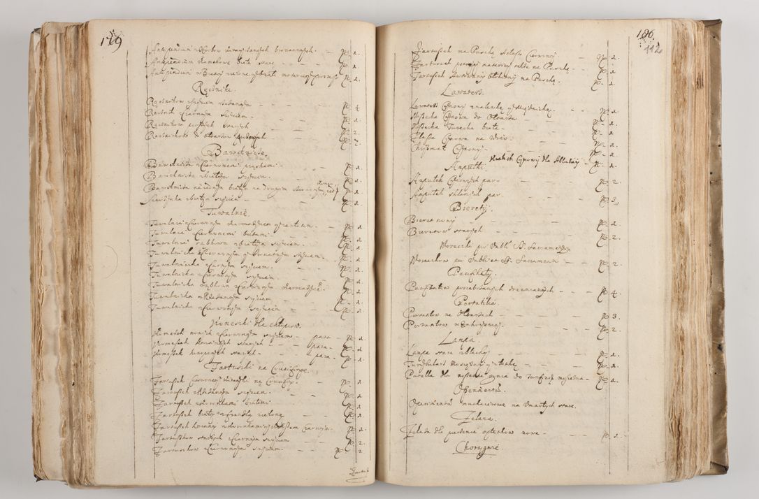 Zdjęcie nr 121 dla obiektu archiwalnego: Acta visitationis per me Alexandrum Mathiam Rudzki Commissarium ad hoc nunus in dusbus decanatibus Lipnicensis et Voynicensis 