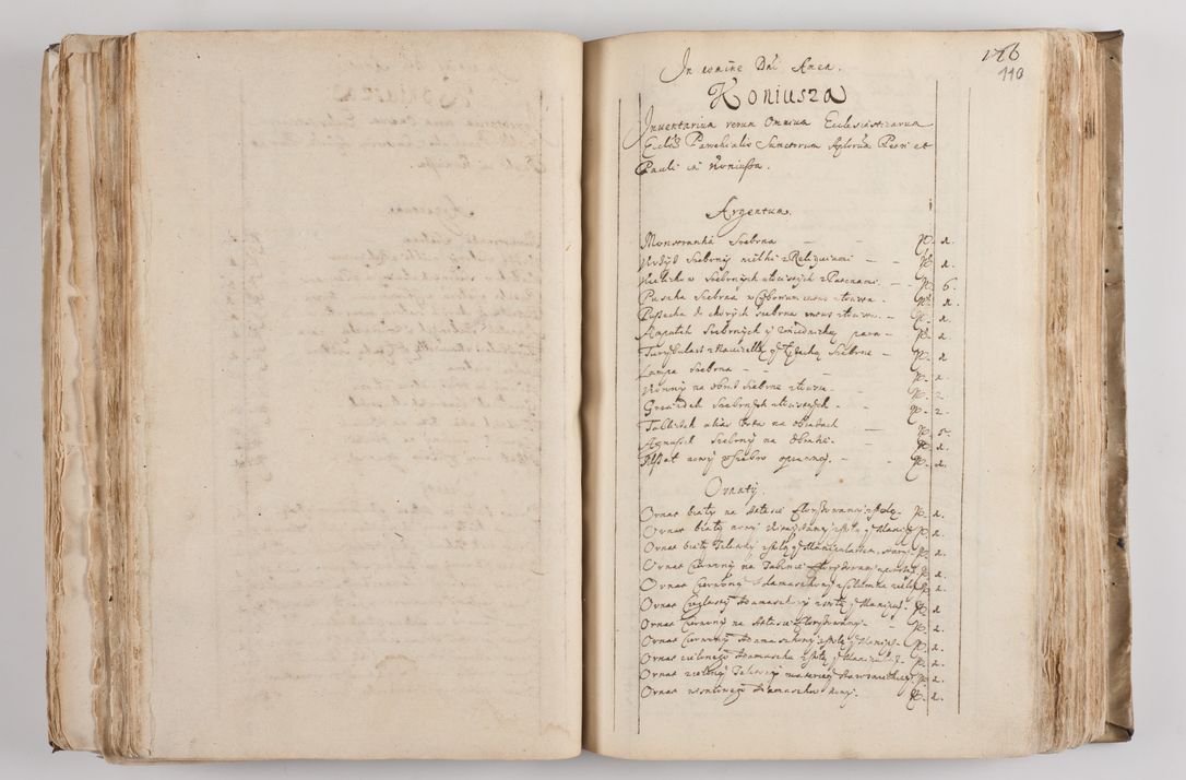 Zdjęcie nr 119 dla obiektu archiwalnego: Acta visitationis per me Alexandrum Mathiam Rudzki Commissarium ad hoc nunus in dusbus decanatibus Lipnicensis et Voynicensis 