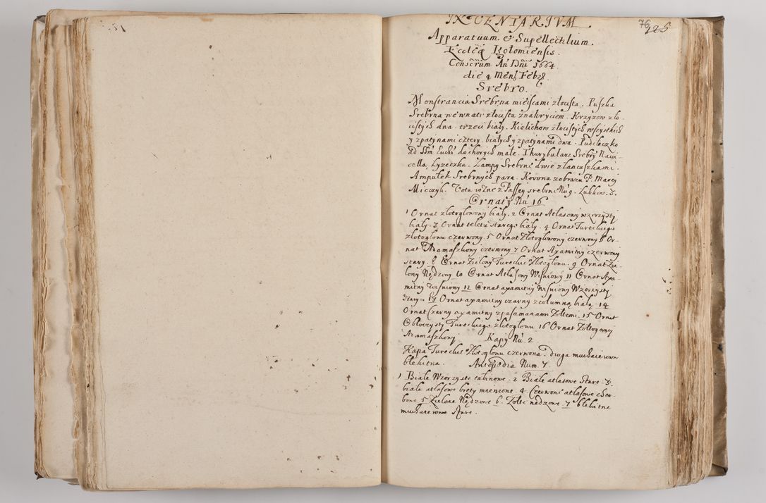 Zdjęcie nr 84 dla obiektu archiwalnego: Acta visitationis per me Alexandrum Mathiam Rudzki Commissarium ad hoc nunus in dusbus decanatibus Lipnicensis et Voynicensis 