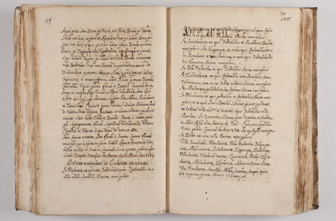 Zdjęcie nr 78 dla obiektu archiwalnego: Acta visitationis per me Alexandrum Mathiam Rudzki Commissarium ad hoc nunus in dusbus decanatibus Lipnicensis et Voynicensis 