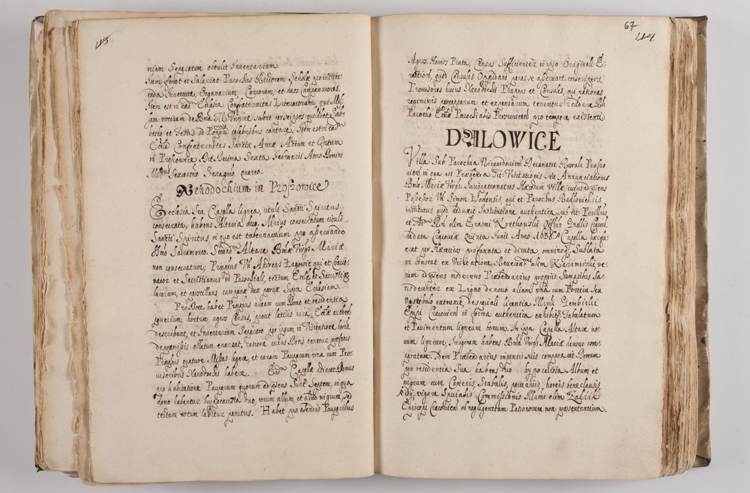 Zdjęcie nr 75 dla obiektu archiwalnego: Acta visitationis per me Alexandrum Mathiam Rudzki Commissarium ad hoc nunus in dusbus decanatibus Lipnicensis et Voynicensis 