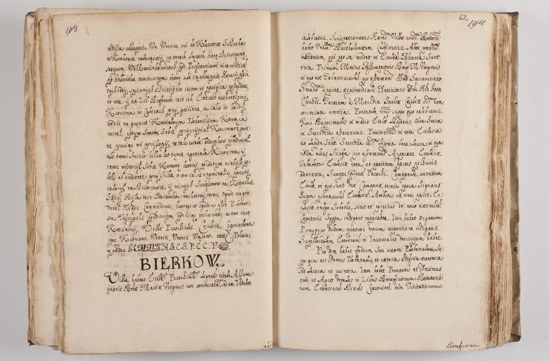 Zdjęcie nr 70 dla obiektu archiwalnego: Acta visitationis per me Alexandrum Mathiam Rudzki Commissarium ad hoc nunus in dusbus decanatibus Lipnicensis et Voynicensis 